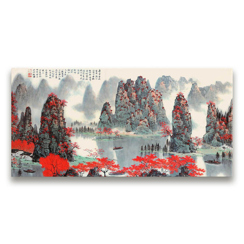 Japanese landscape wall art