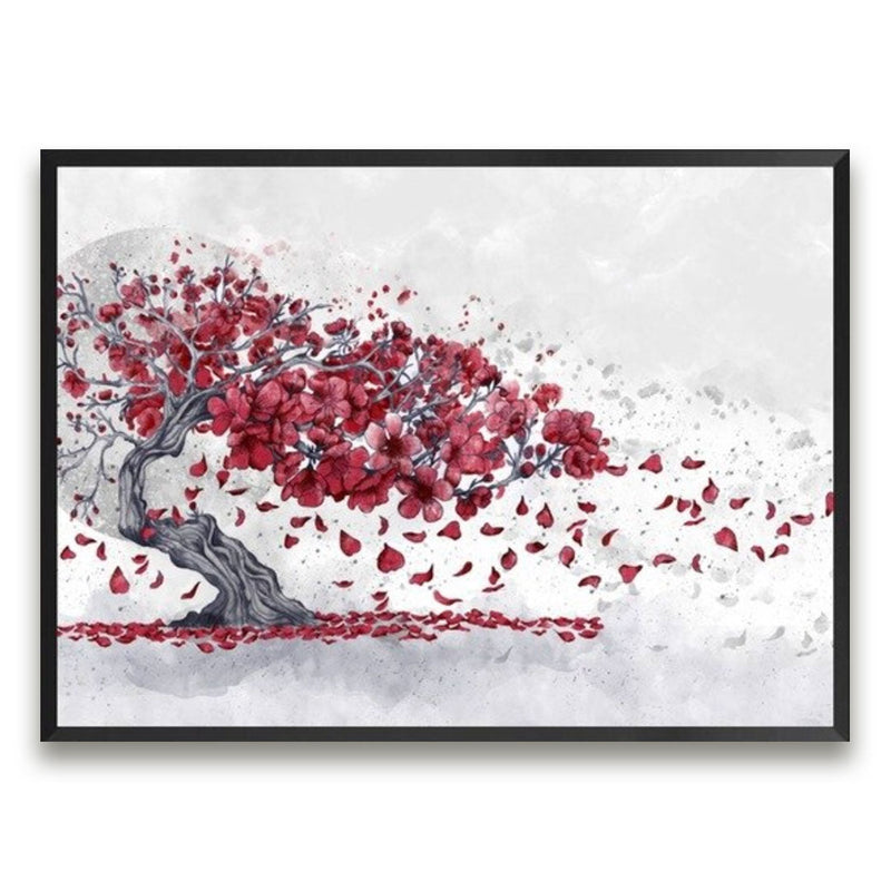 Japanese wall art sakura