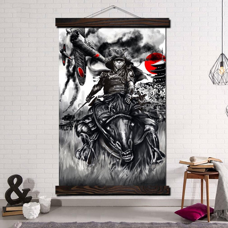 Modern Samurai Japanese Painting