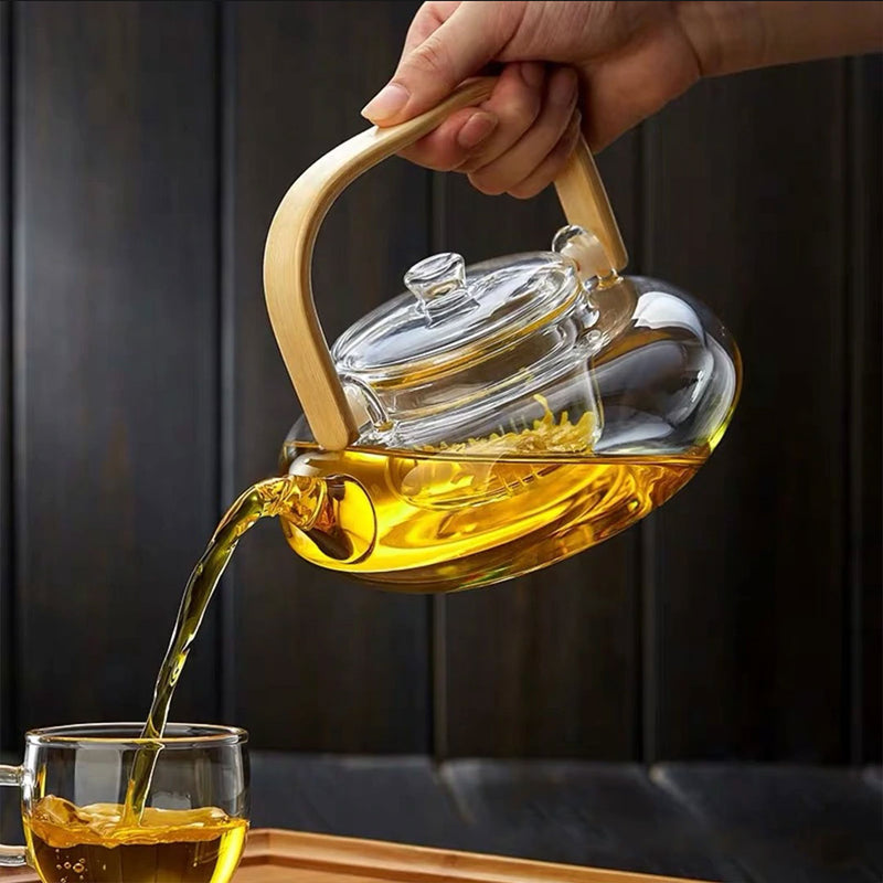 Japanese glass teapot