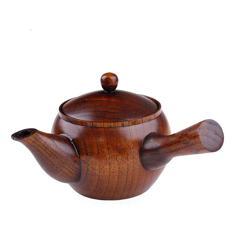 Japanese wooden kyusu teapot