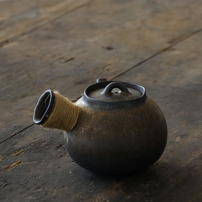 Japanese teapot kyusu tokoname