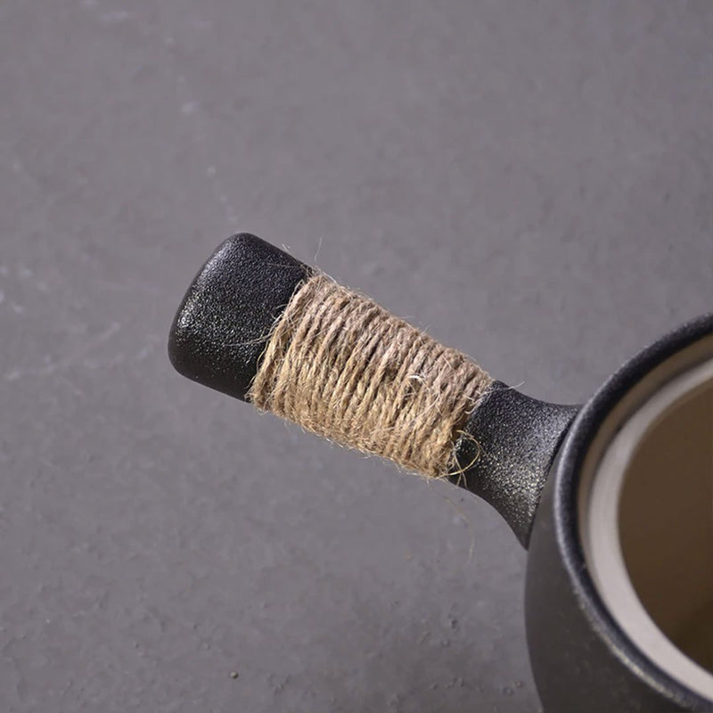 Traditional Japanese kyusu teapot