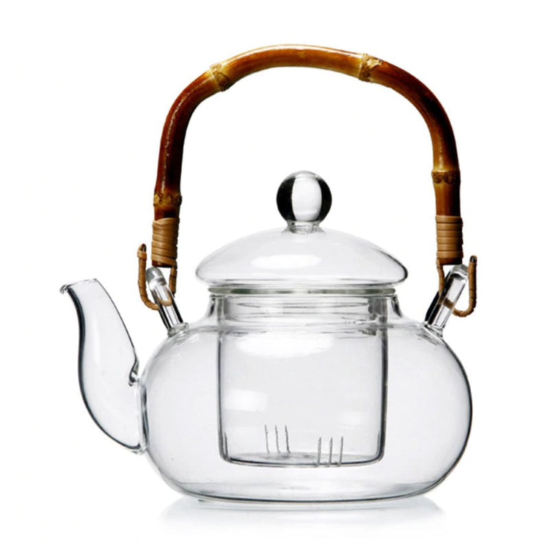 Traditional Japanese glass teapot