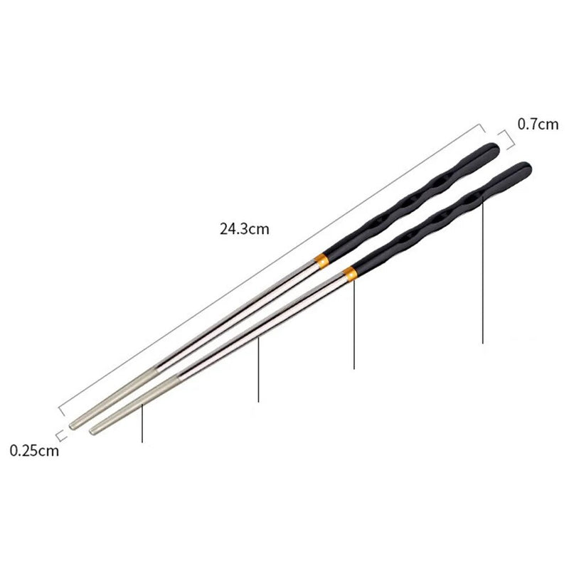 Japanese stainless steel rods (set of 10)