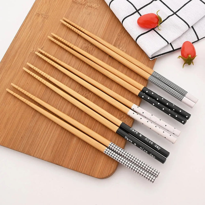 Pretty Japanese chopsticks (set of 5)