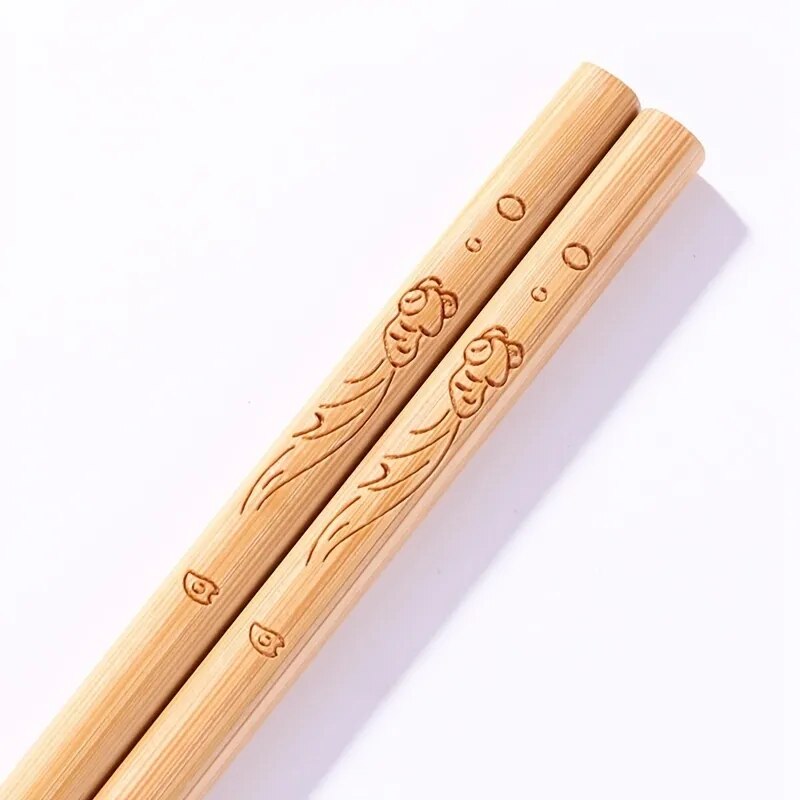 Japanese eco-friendly wooden chopsticks (set of 12)