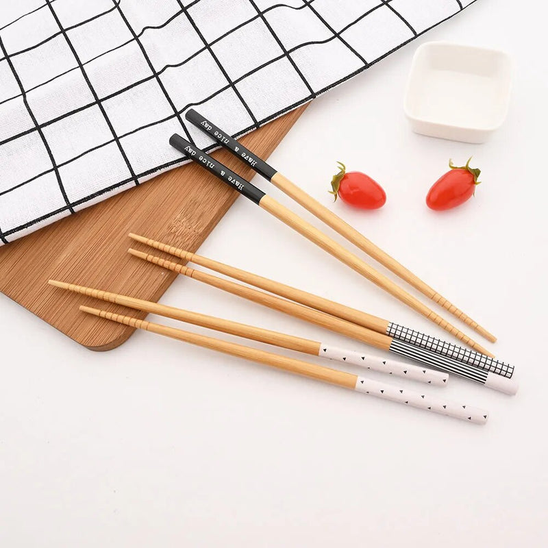 Pretty Japanese chopsticks (set of 5)