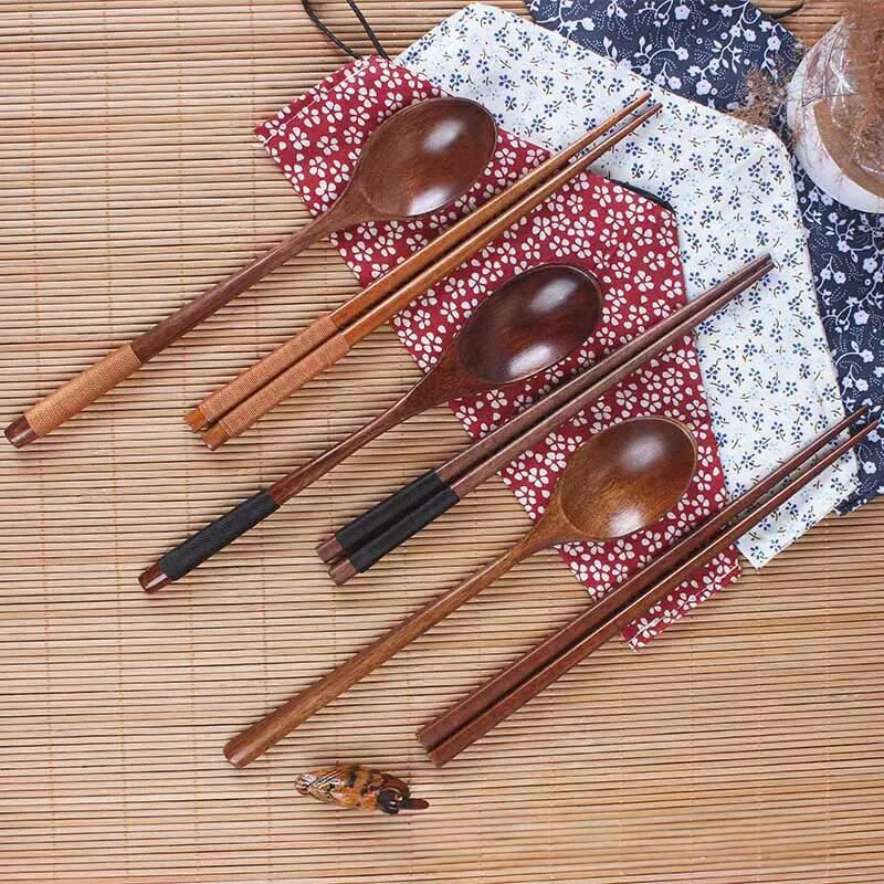 Japanese chopsticks with spoon